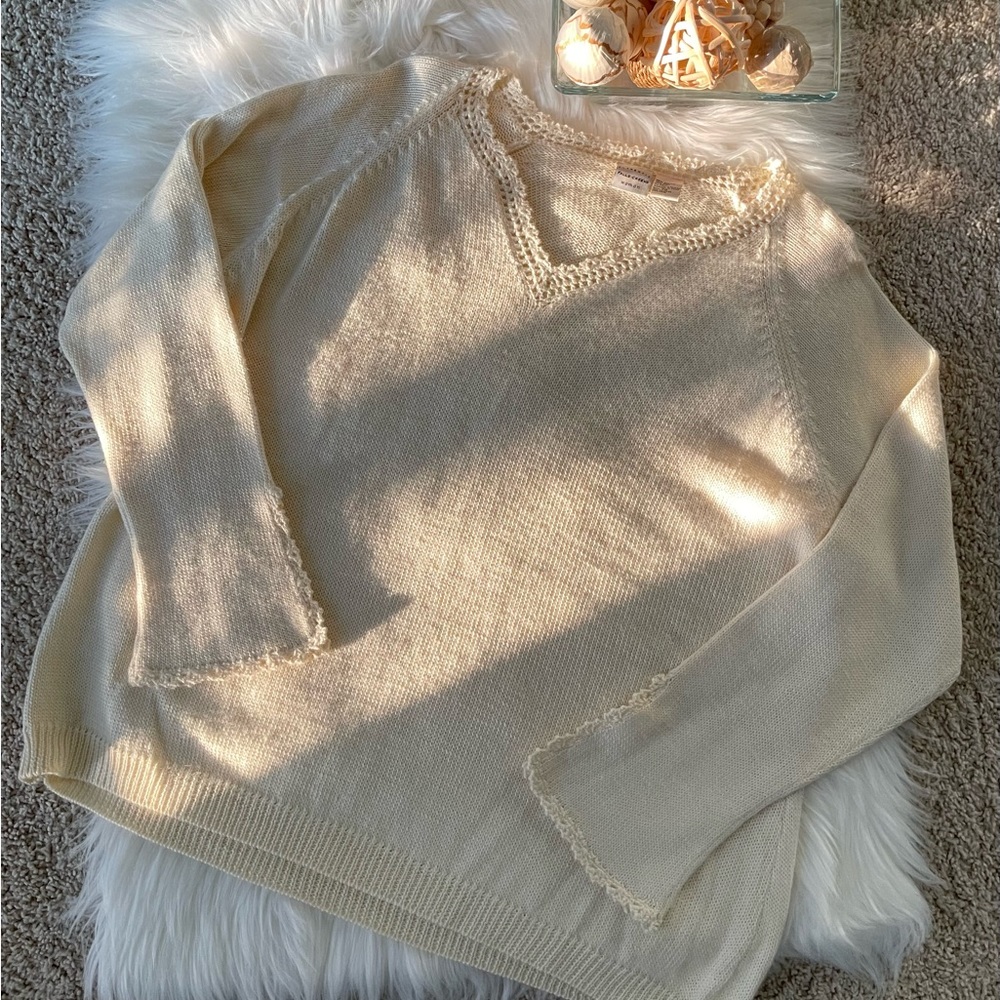 Falls Creek Fairy Lace V Neck Sweater (Outfit NOT Included) - Picture 2 of 5